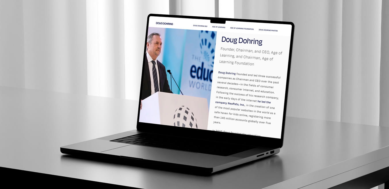 Главная страница сайта Doug Dohring W Liively
